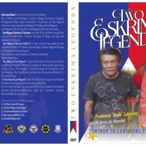 7° DVD ESKRIMA OF GOD – TWO ESKRIMA LEGENDS