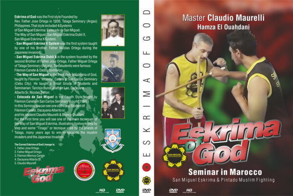 2° DVD ESKRIMA OF GOD – SEMINAR TO MOROCCO  .