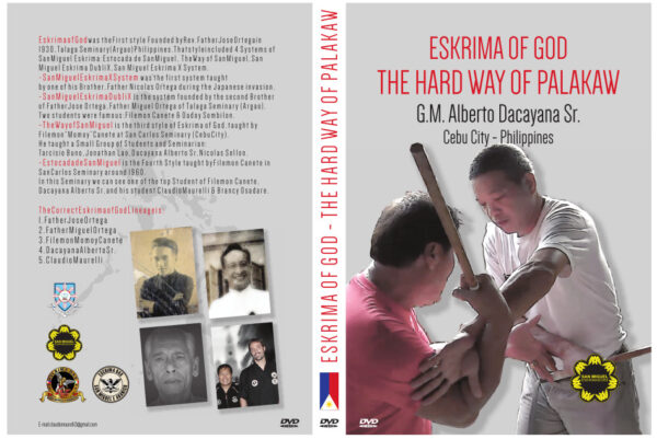 1° DVD ESKRIMA OF GOD – THE HARD WAY OF PALAKAW